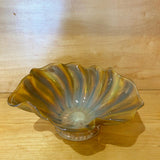 Candy Dish: Gold Fluted