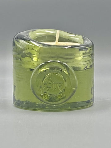 Glass Candleholder
